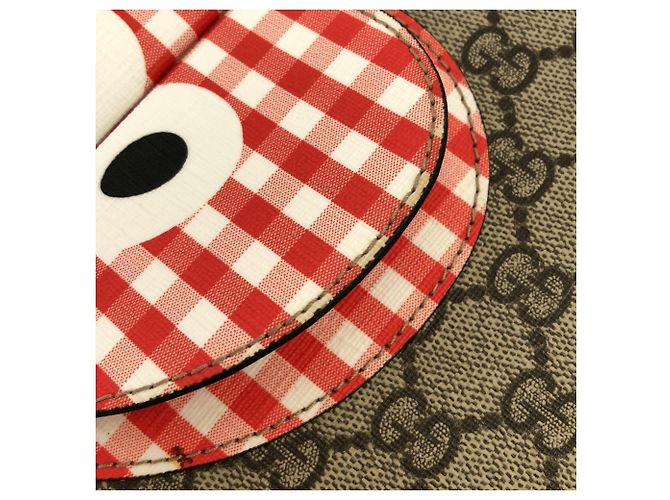 Borsa a mano Gucci per bambini Nero Beige - vista 4