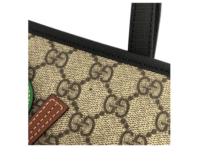 Borsa a mano Gucci per bambini Nero Beige - vista 5
