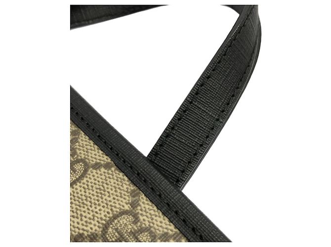Borsa a mano Gucci per bambini Nero Beige - vista 7