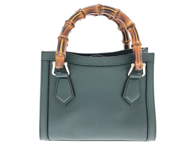 Borsa Gucci DIANA in pelle verde - vista 2
