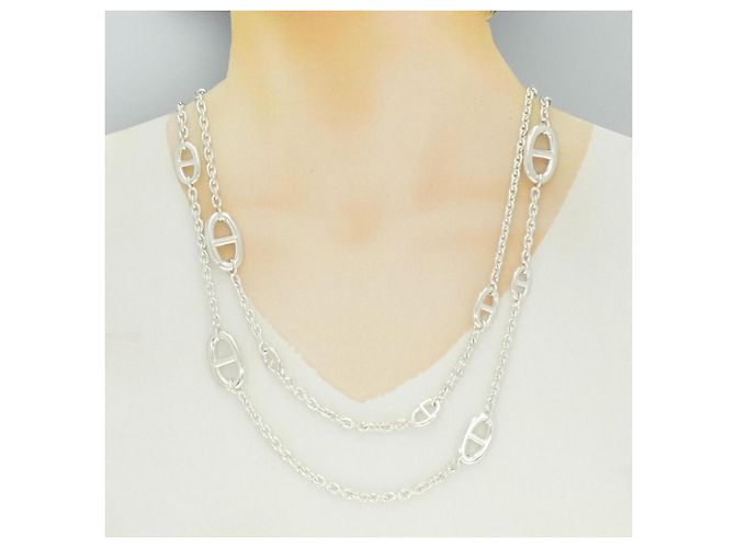 Collar Hermès Farandole Plata - vista 6