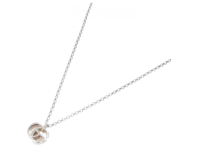 Collana Gucci Double G Argento - vista 2