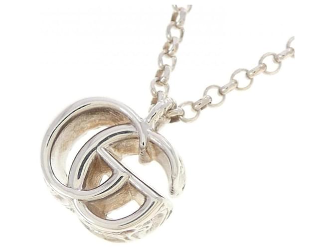 Collana Gucci Double G Argento - vista 3