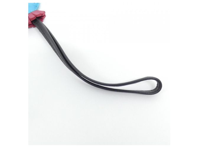 Hermès Hermes Hippo Bag Charm Schwarz Blau - Ansicht 4