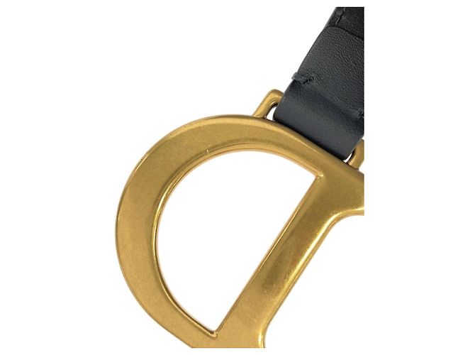 Borsa Saddle Christian Dior DIOR OBLIQUE Blu - vista 7