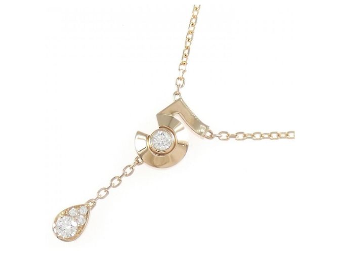 Collana Chanel Extrait de No. 5 Pink Gold D'oro - vista 3