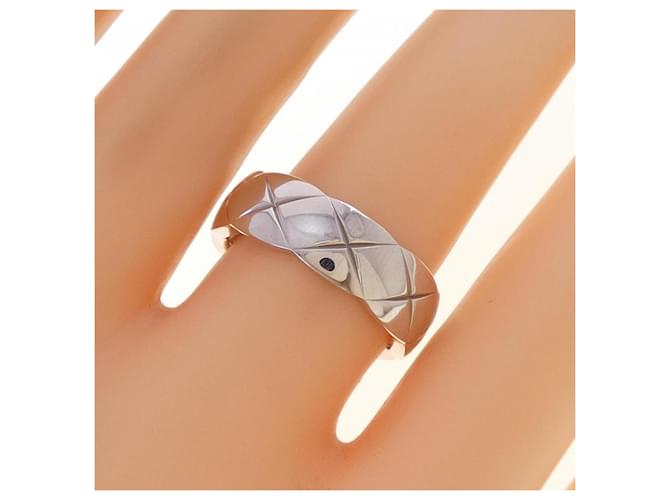 Anello Chanel Coco Crush Medium D'oro - vista 4