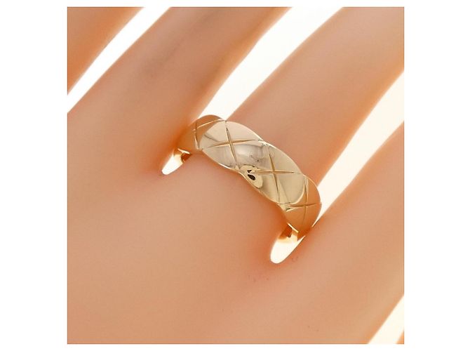 Anillo Chanel Coco Crush Medium Dorado - vista 4