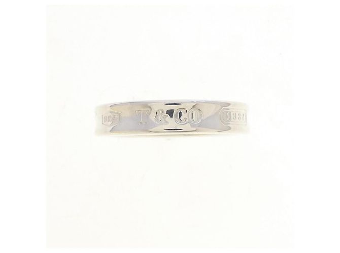 Tiffany & Co. 1837 Narrow Silver Band Ring Ring - Ansicht 2