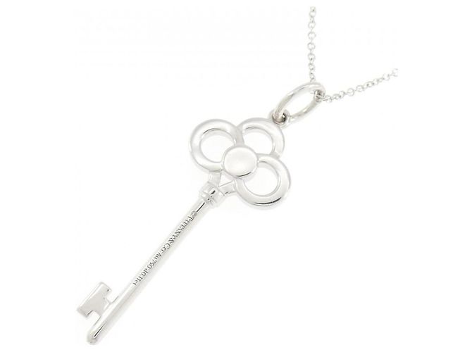 Tiffany & Co Collana mini Tiffany Crown Key - vista 4