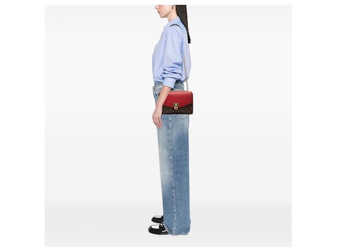 Louis Vuitton Marrone Monogram Saint Placide - vista 7