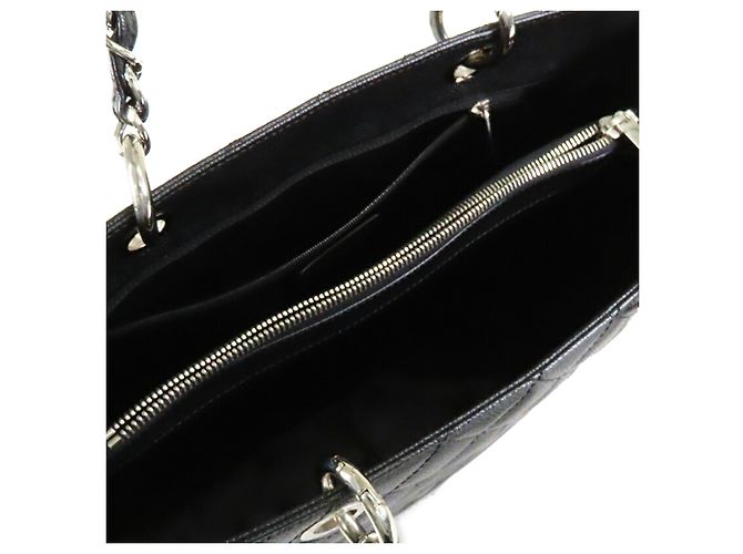 Tote Grand Shopping in Caviar Nero Chanel - vista 4