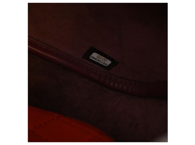 Chanel Rote gesteppte Kalbsleder Multi Pouching Flap und Münzbeutel - Ansicht 4