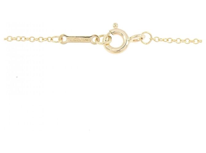 Tiffany & Co Collana Tiffany Loving Heart Interlocking in oro giallo 18K - vista 5