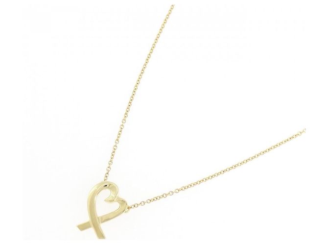 Tiffany & Co Collana Tiffany Loving Heart in oro giallo 18K - vista 2