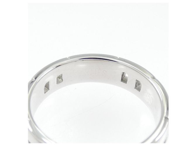 Ring Anello Hercules Petite Model in oro bianco Hermès D'oro - vista 3