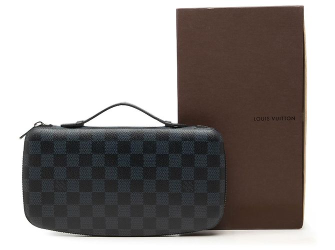 Louis Vuitton Black Damier Graphite Atoll Organizer - view 9