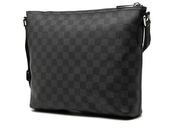 Louis Vuitton Black Damier Graphite Mick PM Nero - vista 2