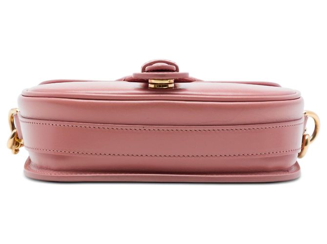 Bobby Crossbody in pelle piccola rosa Dior - vista 3