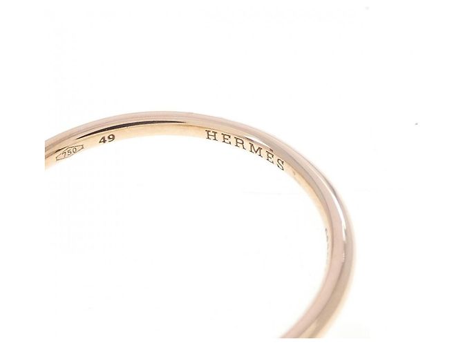 Ring Anello Malice Hermès Oro Rosa - vista 4