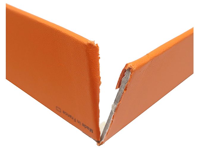 Hermès Brown Clemence Birkin Retourne 35 Marrom Bege - vista 18