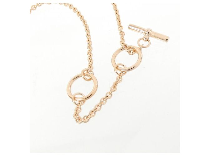 Hermès Collar Hermes Mini Maillon PM 100053FO Beige - vista 4
