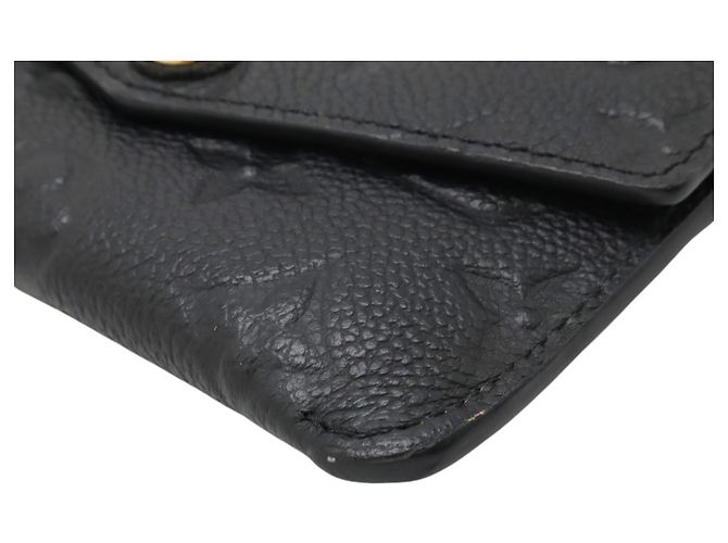 Louis Vuitton Key Pouch Black Monogram Empreinte Schwarz - Ansicht 7