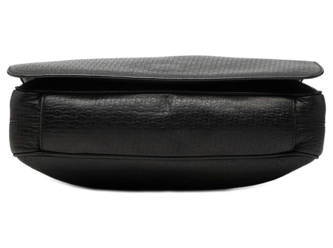 Borsa a tracolla Dior Black Diorissimo in pelle goffrata - vista 3