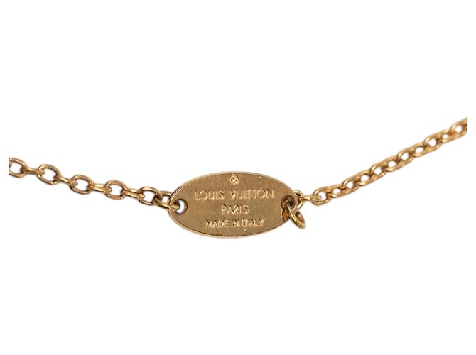 Collana completa a fiore Louis Vuitton placcata oro D'oro - vista 4