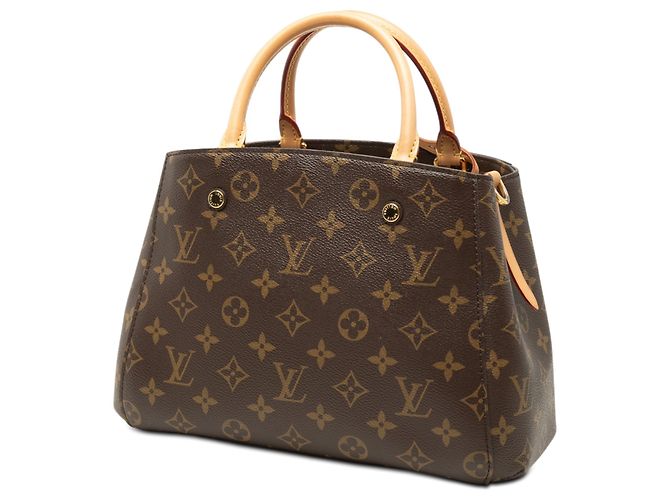 Louis Vuitton Marrone Monogram Montaigne BB - vista 2