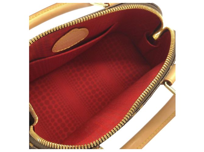 Borsa Louis Vuitton Monogram Alma BB Marrone - vista 7