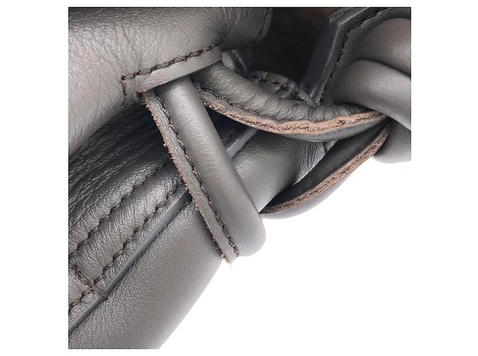 Borsa Flamenco Loewe B411FSAX04 Borsa a tracolla Grigio antracite - vista 5