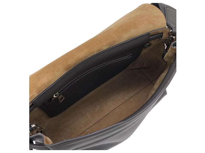 Borsa Flamenco Loewe B411FSAX04 Borsa a tracolla Grigio antracite - vista 7