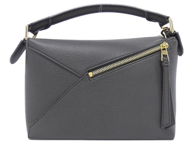 Borsa piccola Loewe Puzzle Edge Grigio antracite - vista 2