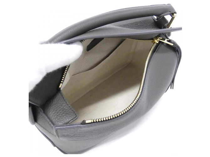 Borsa piccola Loewe Puzzle Edge Grigio antracite - vista 7