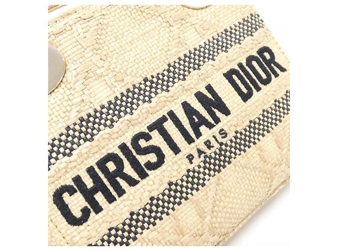 Mini borsa Christian Dior Lady D-Light Beige - vista 4