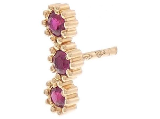 Orecchini Christian Dior Ruby D'oro - vista 2
