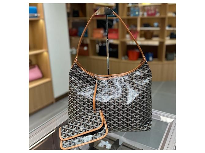 Borsa a tracolla Hobo Goyard Marrone Monogramma - vista 2
