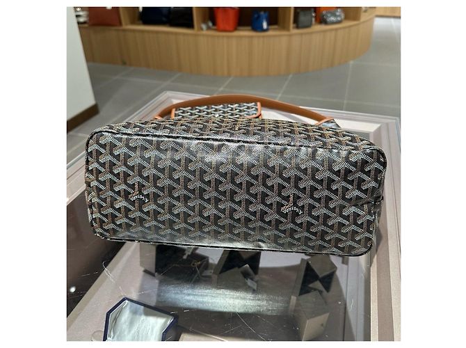 Borsa a tracolla Hobo Goyard Marrone Monogramma - vista 3