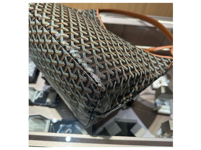 Borsa a tracolla Hobo Goyard Marrone Monogramma - vista 6
