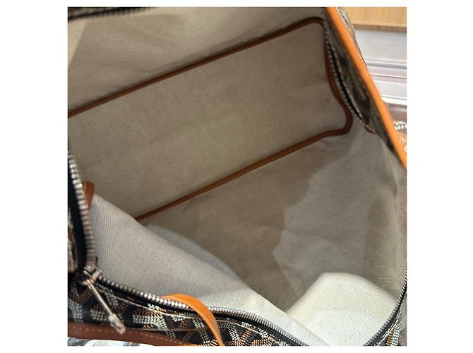 Borsa a tracolla Hobo Goyard Marrone Monogramma - vista 7