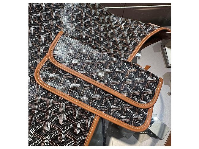 Borsa a tracolla Hobo Goyard Marrone Monogramma - vista 8