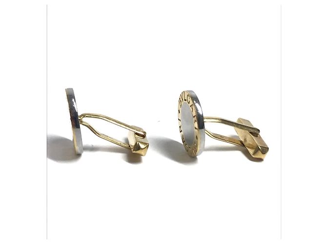 Bulgari Abotoaduras de ouro Bvlgari Dourado - vista 2