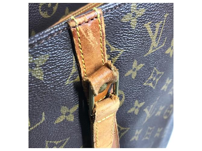Bolso de compras Louis Vuitton Monogram Castaño - vista 11