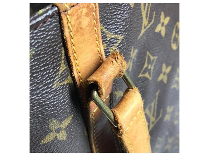 Bolso de compras Louis Vuitton Monogram Castaño - vista 12