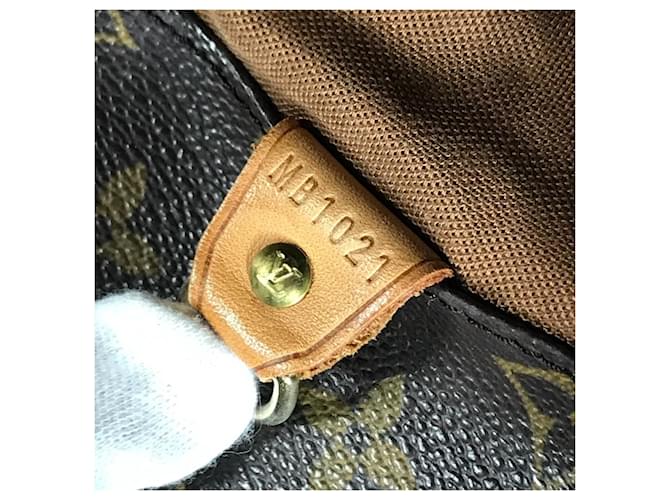 Bolso de compras Louis Vuitton Monogram Castaño - vista 17