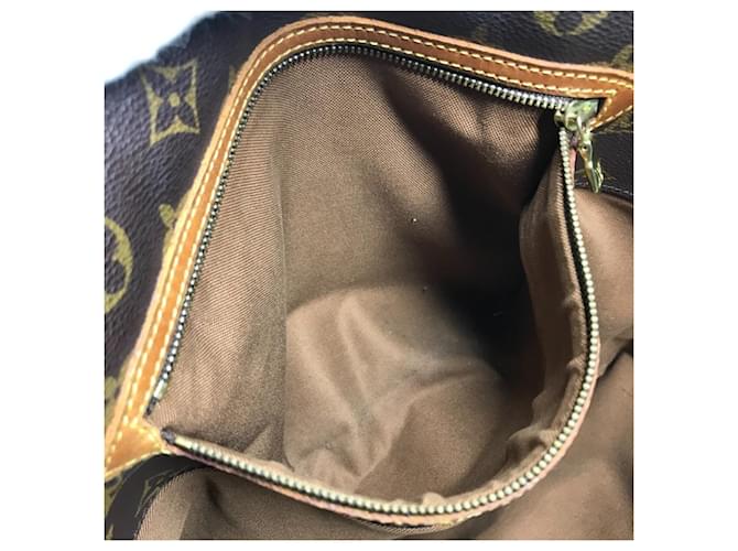 Bolso de compras Louis Vuitton Monogram Castaño - vista 18