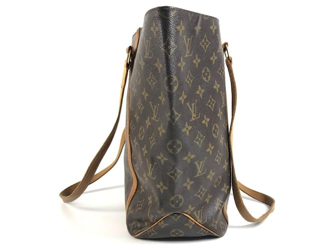 Bolso de compras Louis Vuitton Monogram Castaño - vista 3