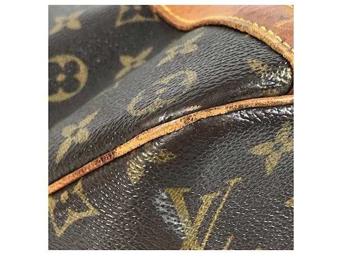Bolso de compras Louis Vuitton Monogram Castaño - vista 7