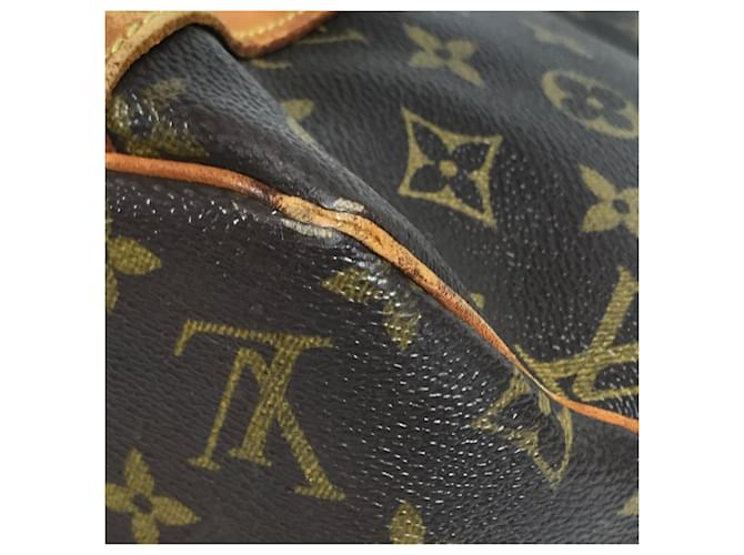 Bolso de compras Louis Vuitton Monogram Castaño - vista 8